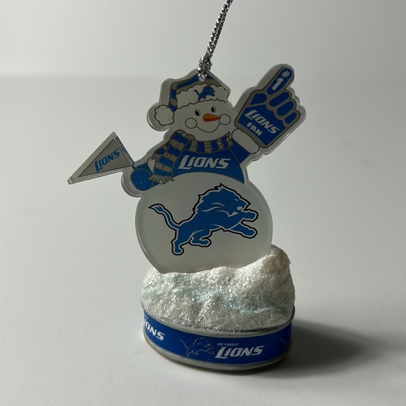 Other - Detroit Lions LED Lit Ornament